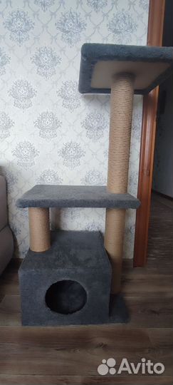 Домик для кошки с когтеточкой