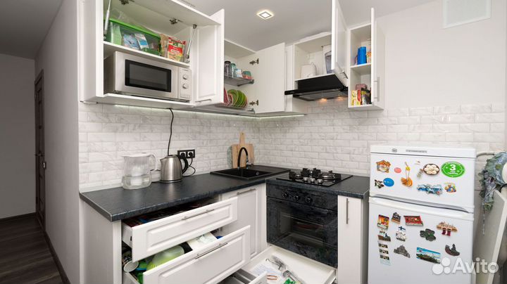 Кухонный гарнитур в стиле IKEA угловая и прямая