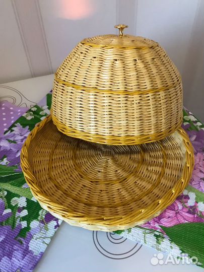 Плетеные хлебницы