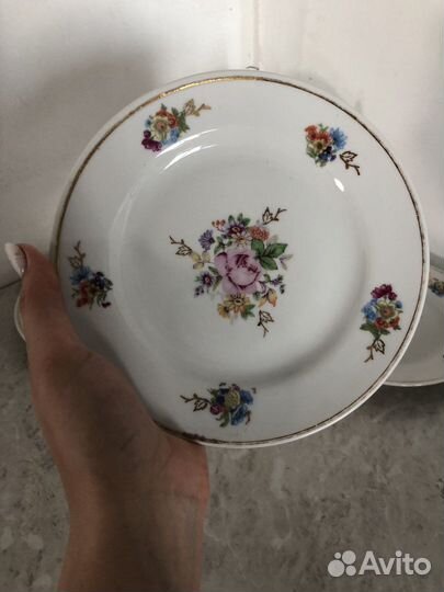 Тарелки СССР Вербилки, зик Конаково