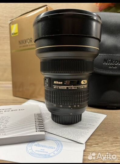 Объектив Nikon 14-24mm f/2.8G