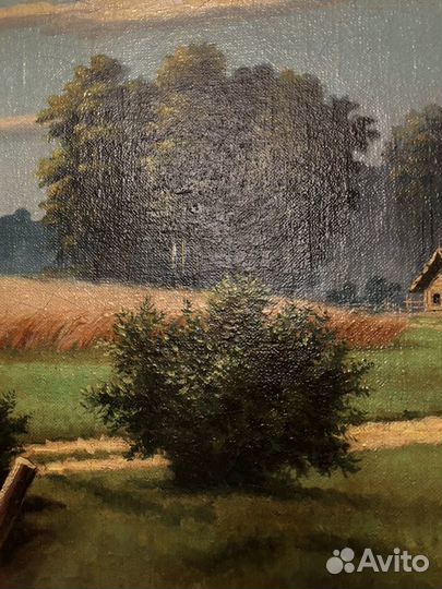 Антикварная русская картина