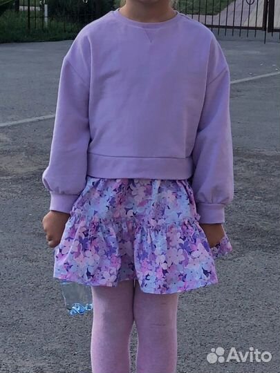 Одежда пакетом на девочку 110 116