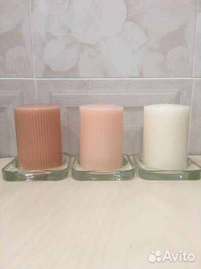 Свечки большие