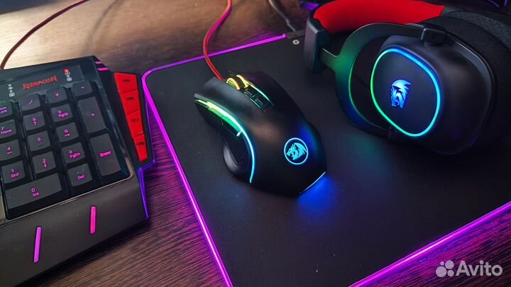 Игровая клавиатура + мышка Redragon