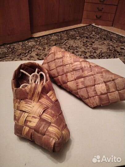 Берестяные лапти