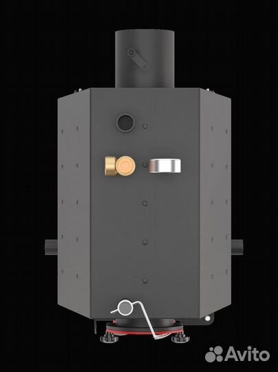Твердотопливный котёл 50 квт