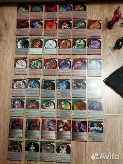 Карты Бакуган Bakugan с набором в подарок