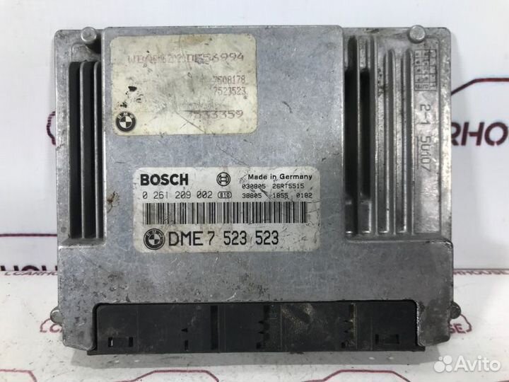 Блок управление двигателя Bmw 7Er E65