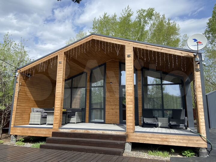 Дом 118 м² на участке 4 сот.