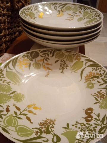 Саксонский фарфор,тарелки