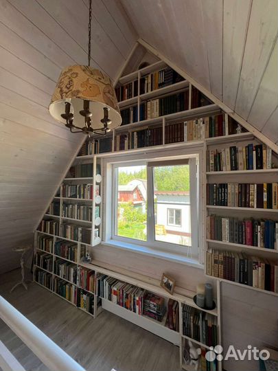 Полки книжные деревянные
