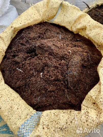 Перегной в мешках конский и коровий