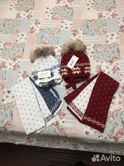 Новый зимний комплект Mialt шапка/шарф