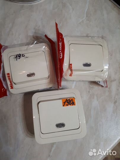 Выключатель одноклавишный