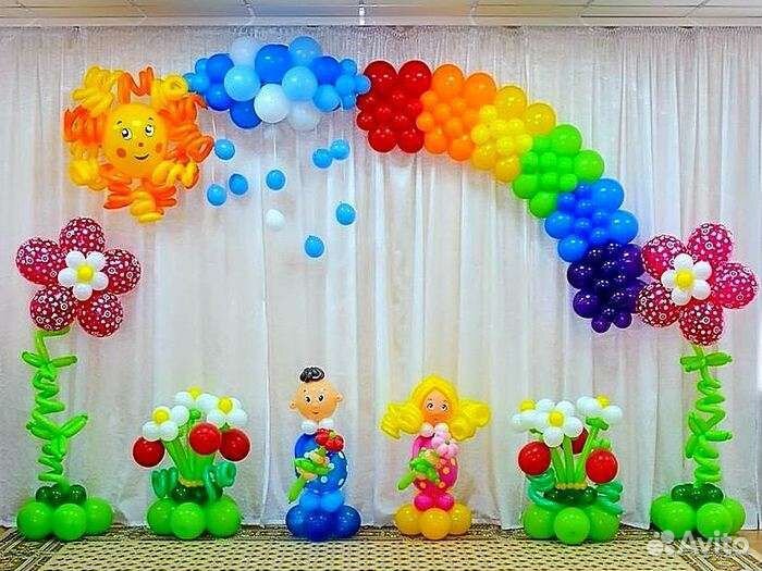 Оформление шарами