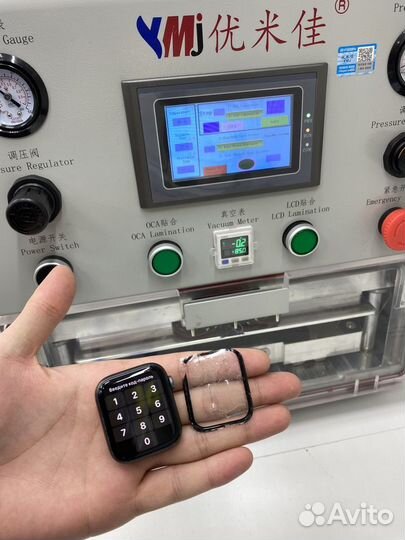 Замена стекла на Apple Watch (переклей-ка)