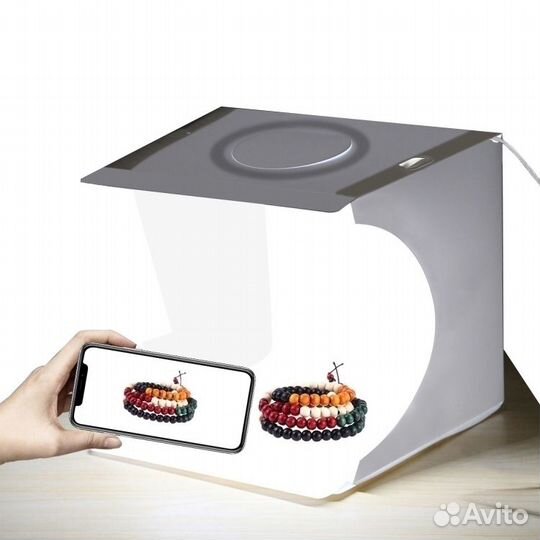 Фотобокс для предметной съемки с подсветкой