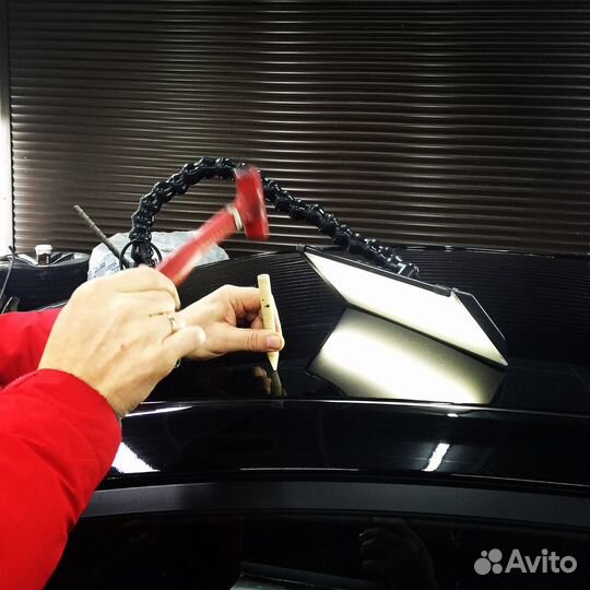 Ремонт вмятин без покраски