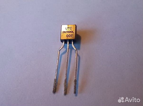 Полевые транзисторы N-канала 2N7000 и 2N7002