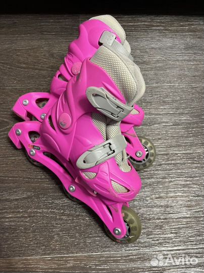 Роликовые коньки детские раздвижные