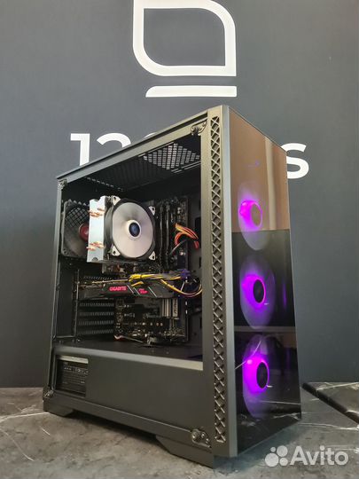 Пк Ryzen 5 1600, Gigabyte GTX 1070 Ti 8GB, Гаранти