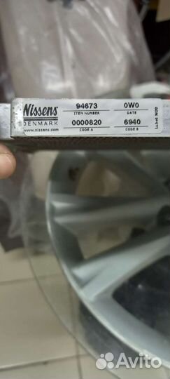 Радиатор кондиционера Renault logan Megan Largus