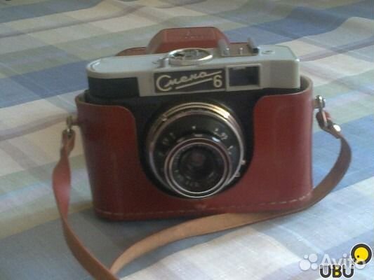 Фотоаппарат в футляре Смена-6