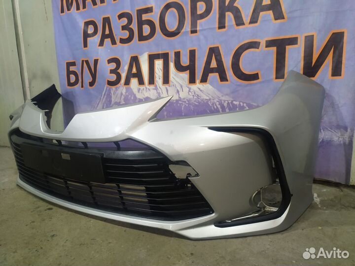 Toyota corolla бампер передний 2017-2020г