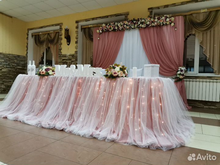 Оформление свадеб