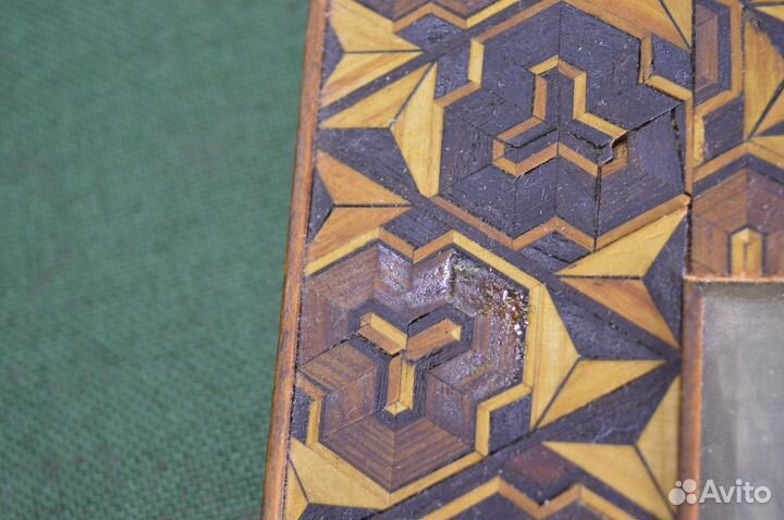 Рамка деревянная для фотографий, инкрустация