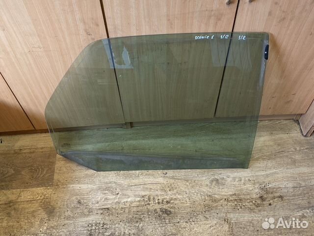 Renault scenic 1 заднее правое стекло двери