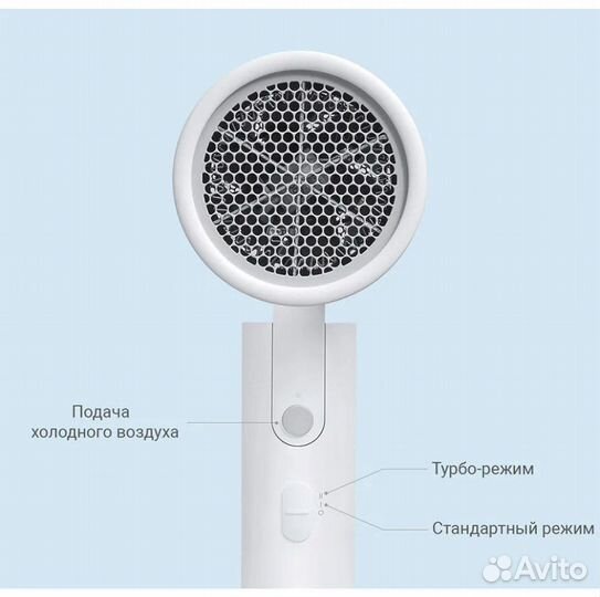 Фен для сушки волос xiaomi новый