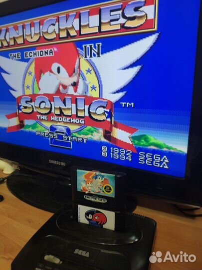 Sonic and Knuckles / Sonic&Knuckles Sega Genesis