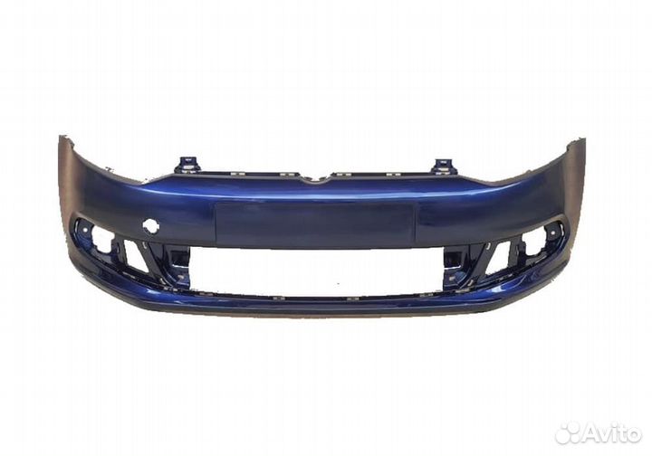 Бампер передний Volkswagen Polo седан 2010-2015г