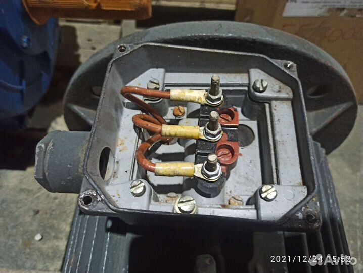 Электродвигатель 22квт. 3000об. фланец