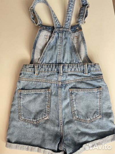 Джинсовый комбинезон для девочки 122 Mango