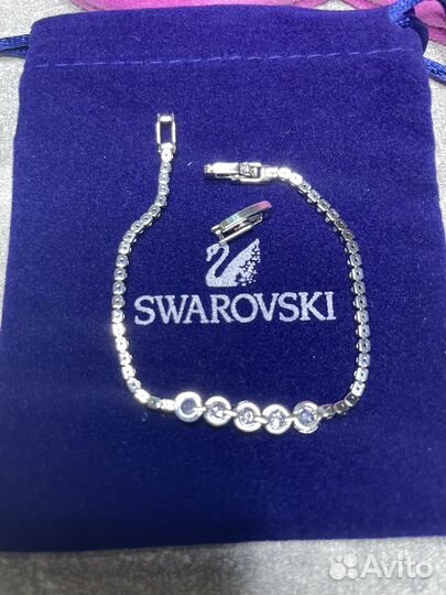 Браслет с кристаллами Swarovski