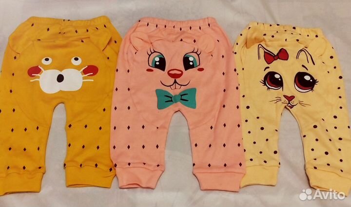 Ползунки для новорождённых 56 62