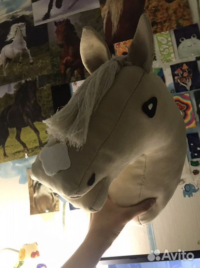 Хоббихорс Лошадка на палке