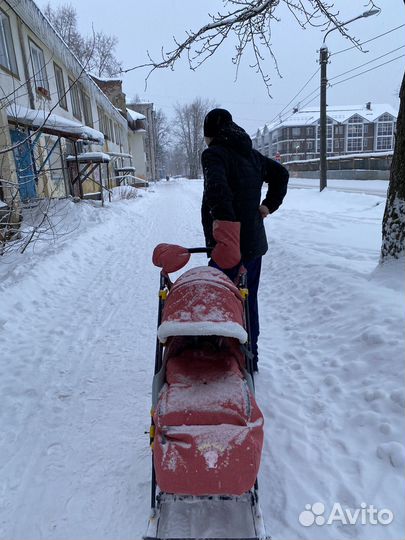 Санки коляска ника 7