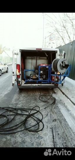 Чистка канализации, аварийное устранение засоров