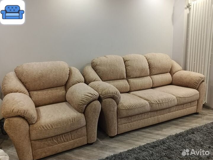 Перетяжка и ремонт старой мягкой мебели