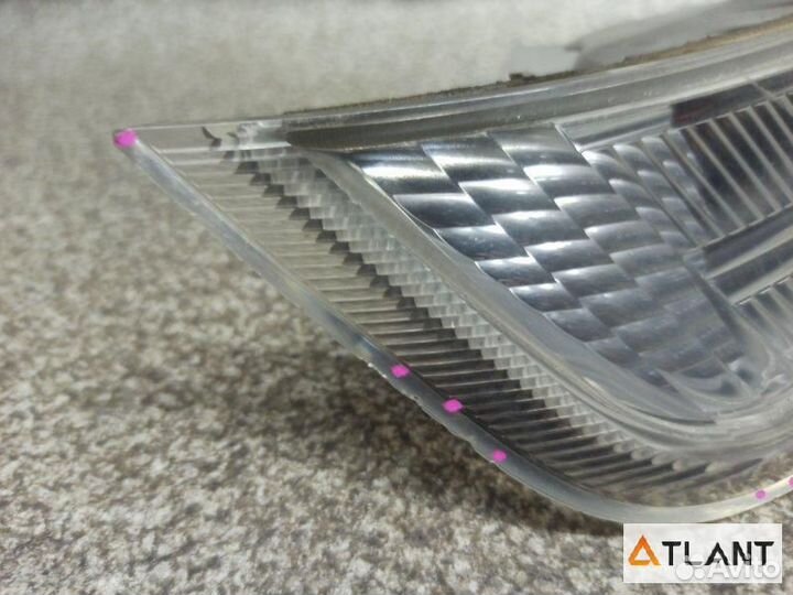 Повторитель бамперный передний правый subaru stell