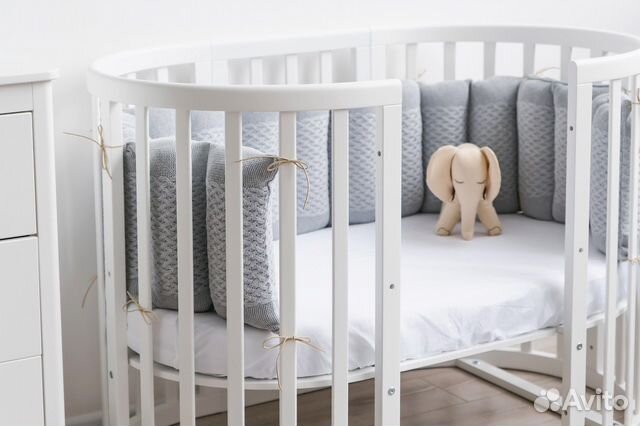 Кроватка-трансформер ellipsebed