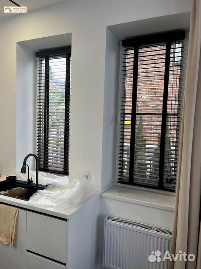 Деревянные жалюзи. Замер бесплатно