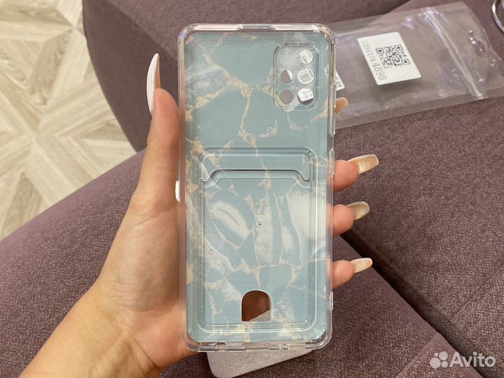 Чехол с карманом на Samsung а51