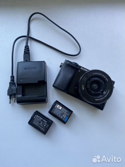 Компактный фотоаппарат sony a6000 kit