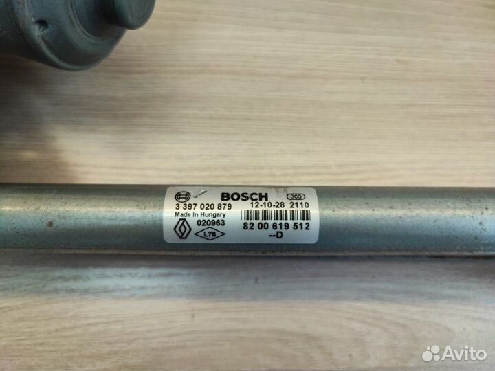 Трапеция дворников Renault Duster