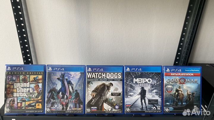 Игры на PS4. GTA, God Of War, NFA и т.д